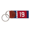 19th Hole Needlepoint Key Fob