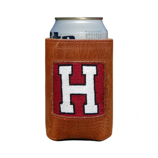 Harvard University Needlepoint Can Cooler