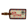 Bon Voyage Luggage Tag