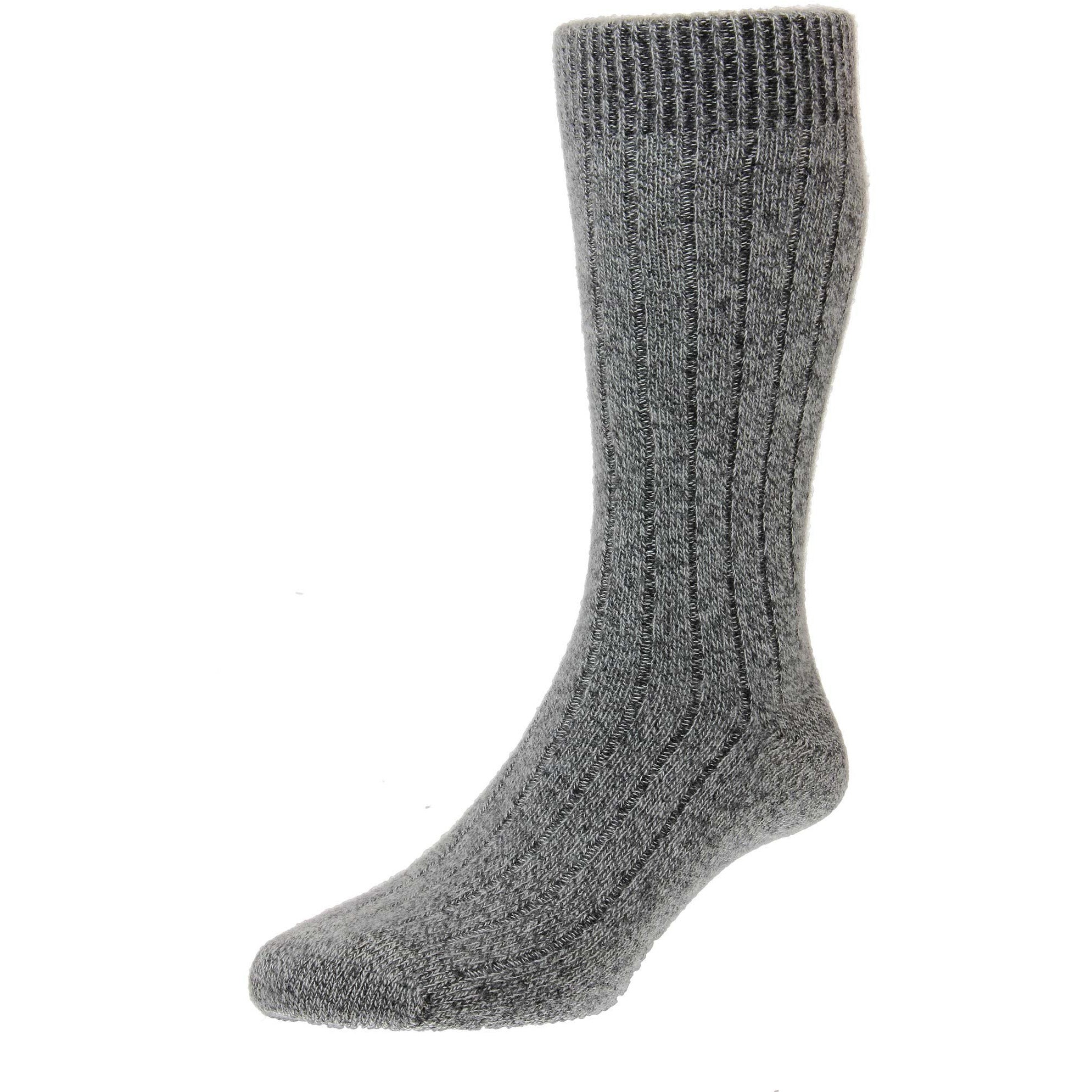 Waddington 5x1 Rib Cashmere Dress Socks