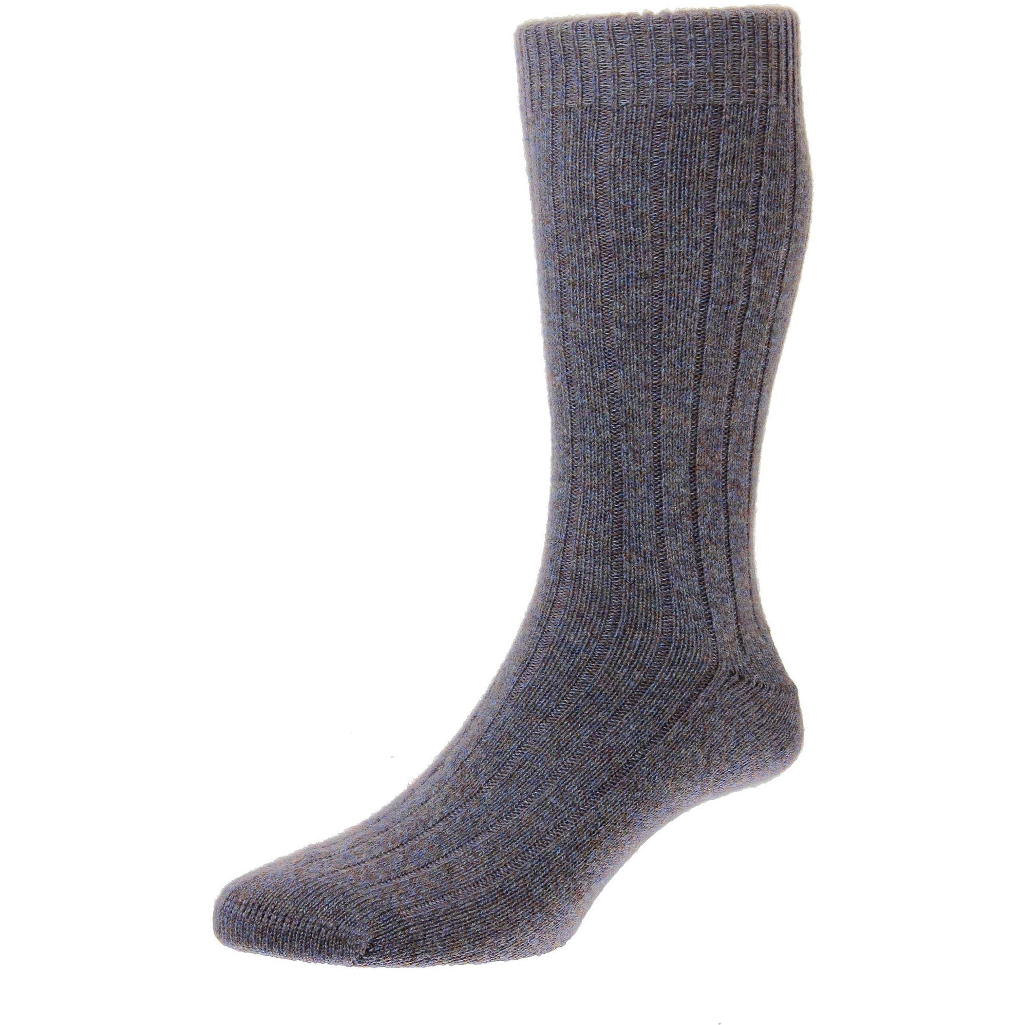 Waddington 5x1 Rib Cashmere Dress Socks