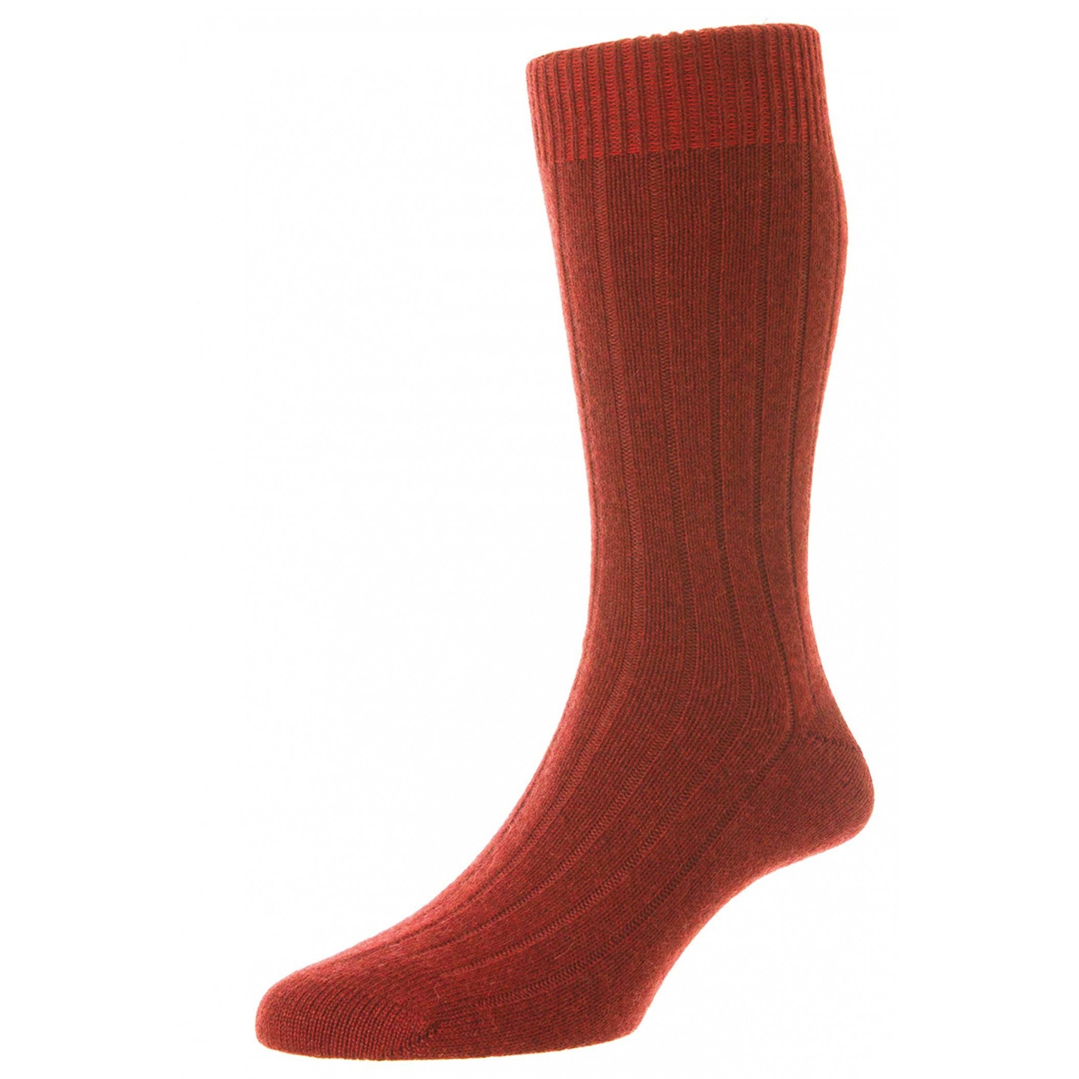 Waddington 5x1 Rib Cashmere Dress Socks