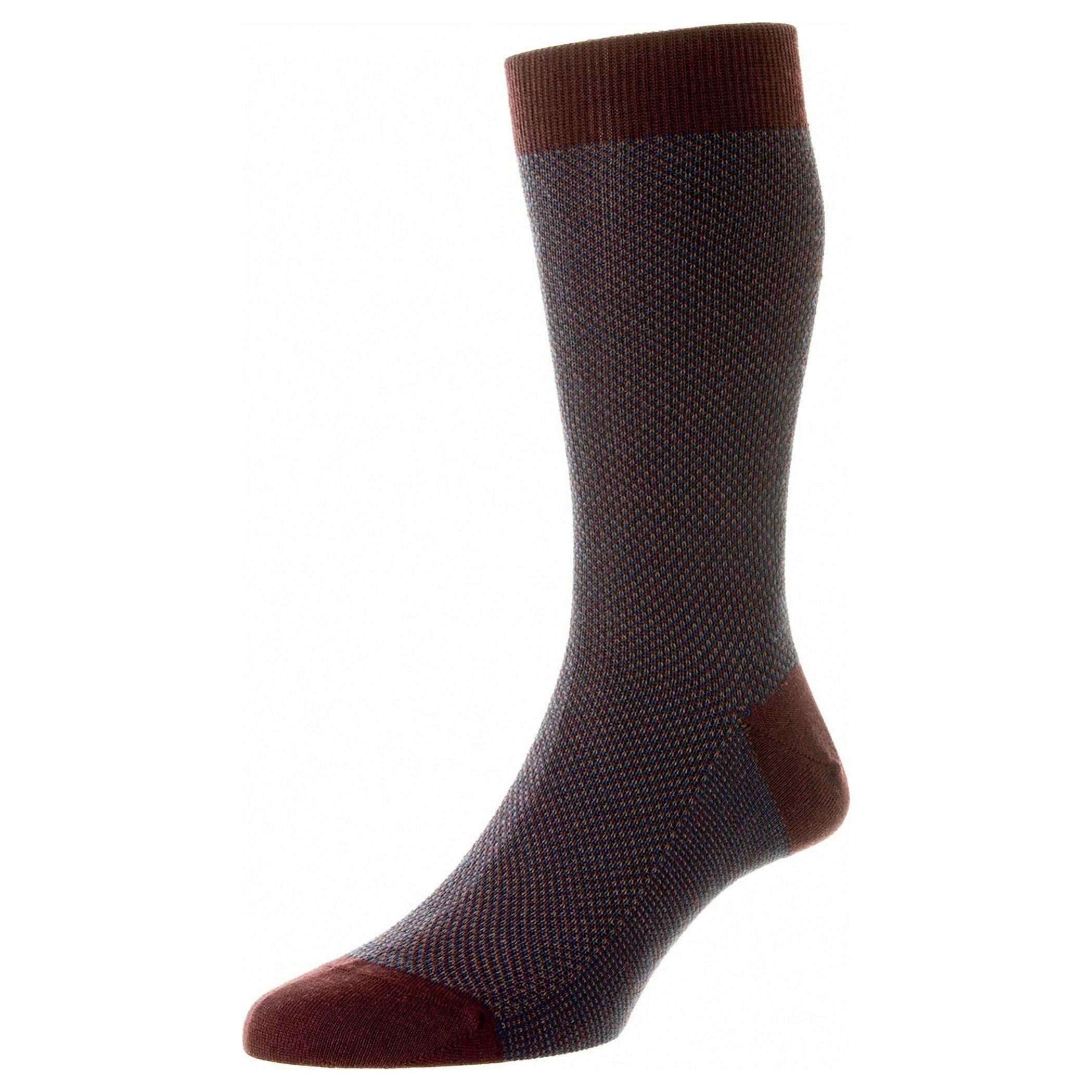 Blenheim 3-Color Birdseye Merino Wool Socks