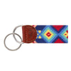 Kaleidoscope Needlepoint Key Fob