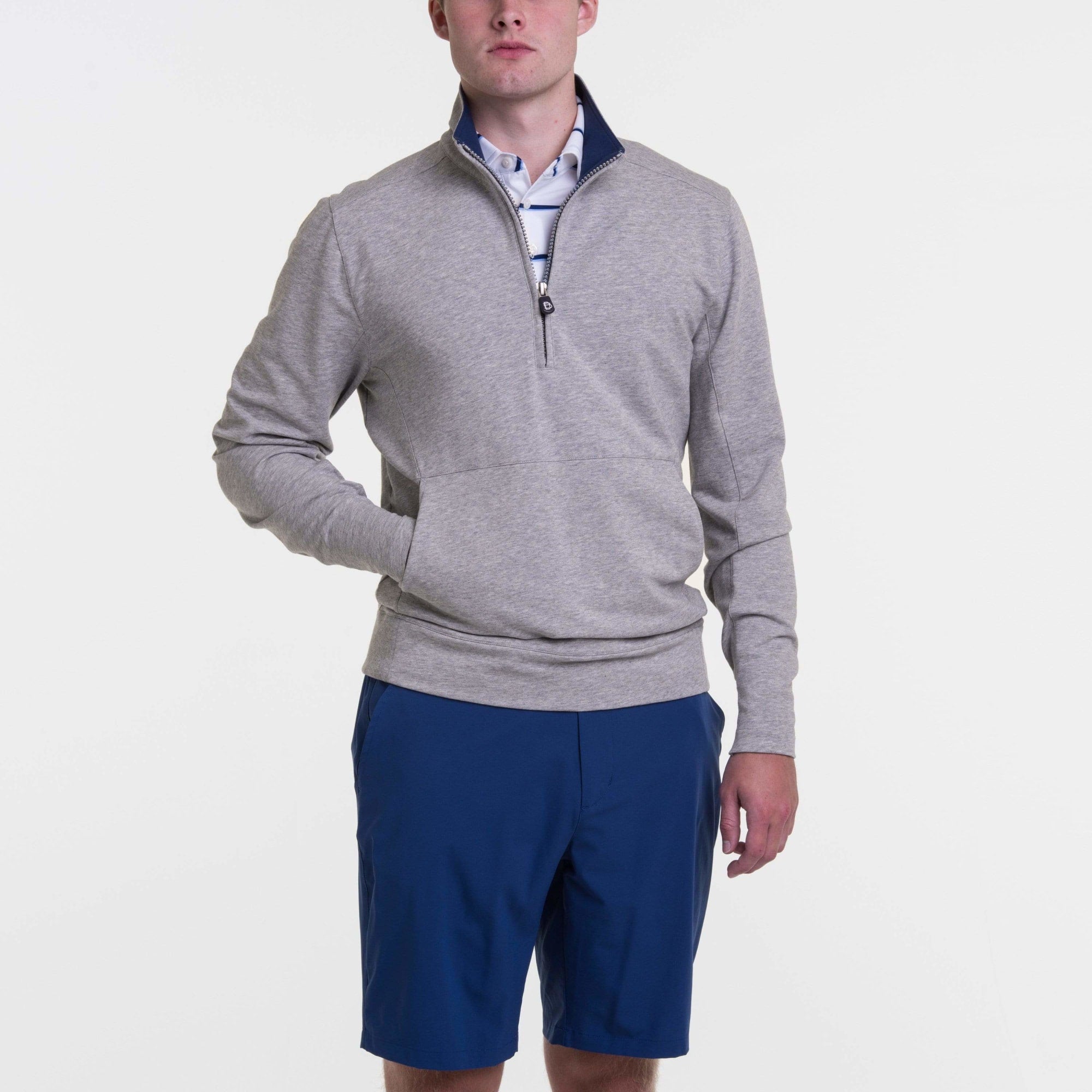 Russell 1/4 Zip Pima Cotton Sweater