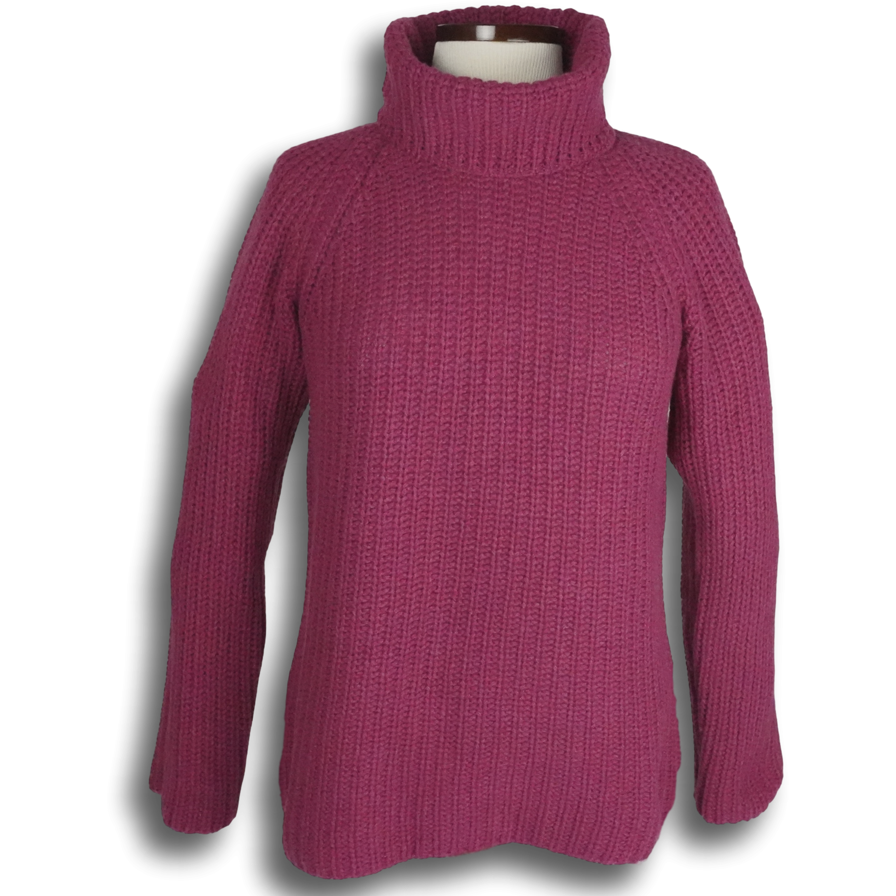 Cashmere Ribbed Turtleneck Sweater