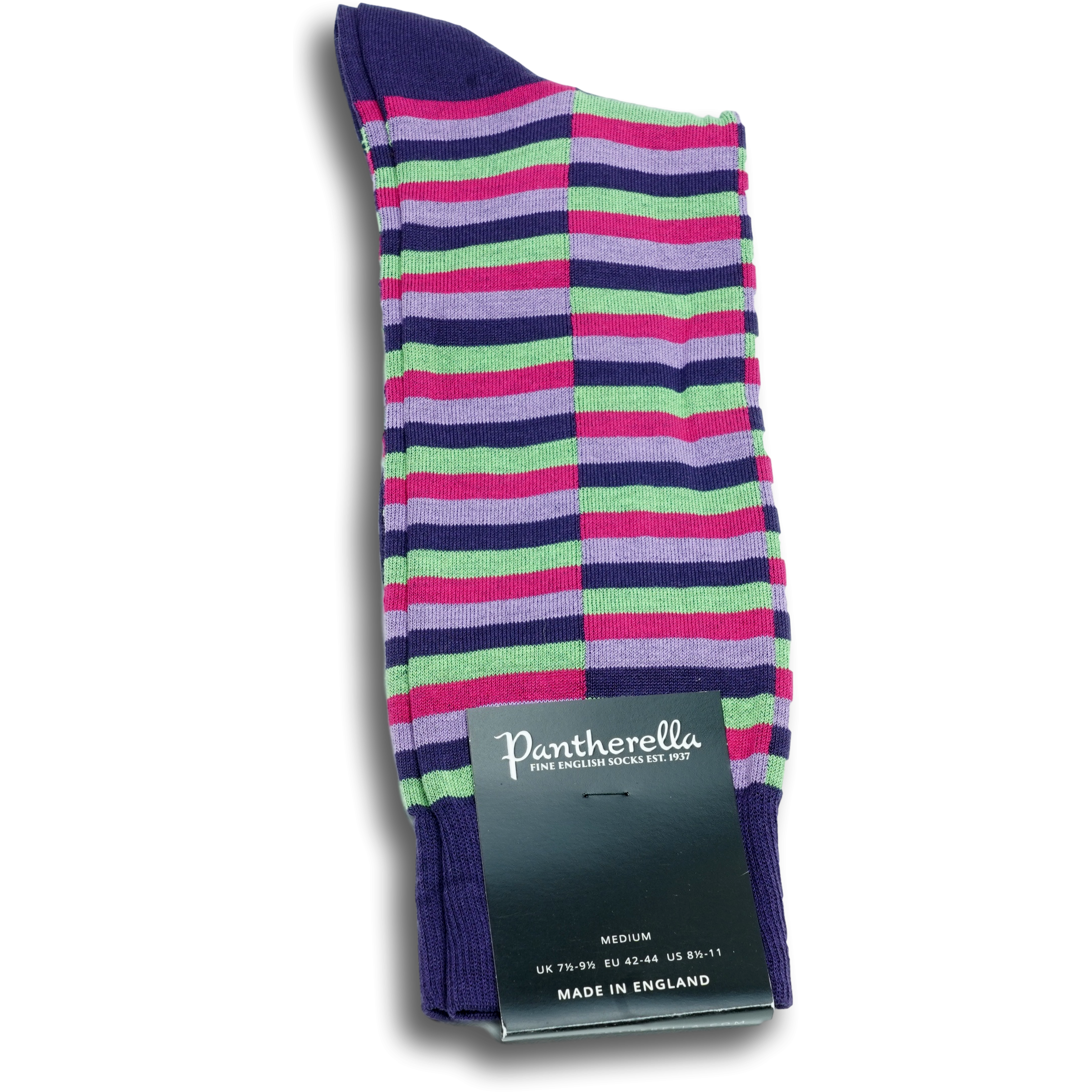 Cotton Lisle Stripe Socks