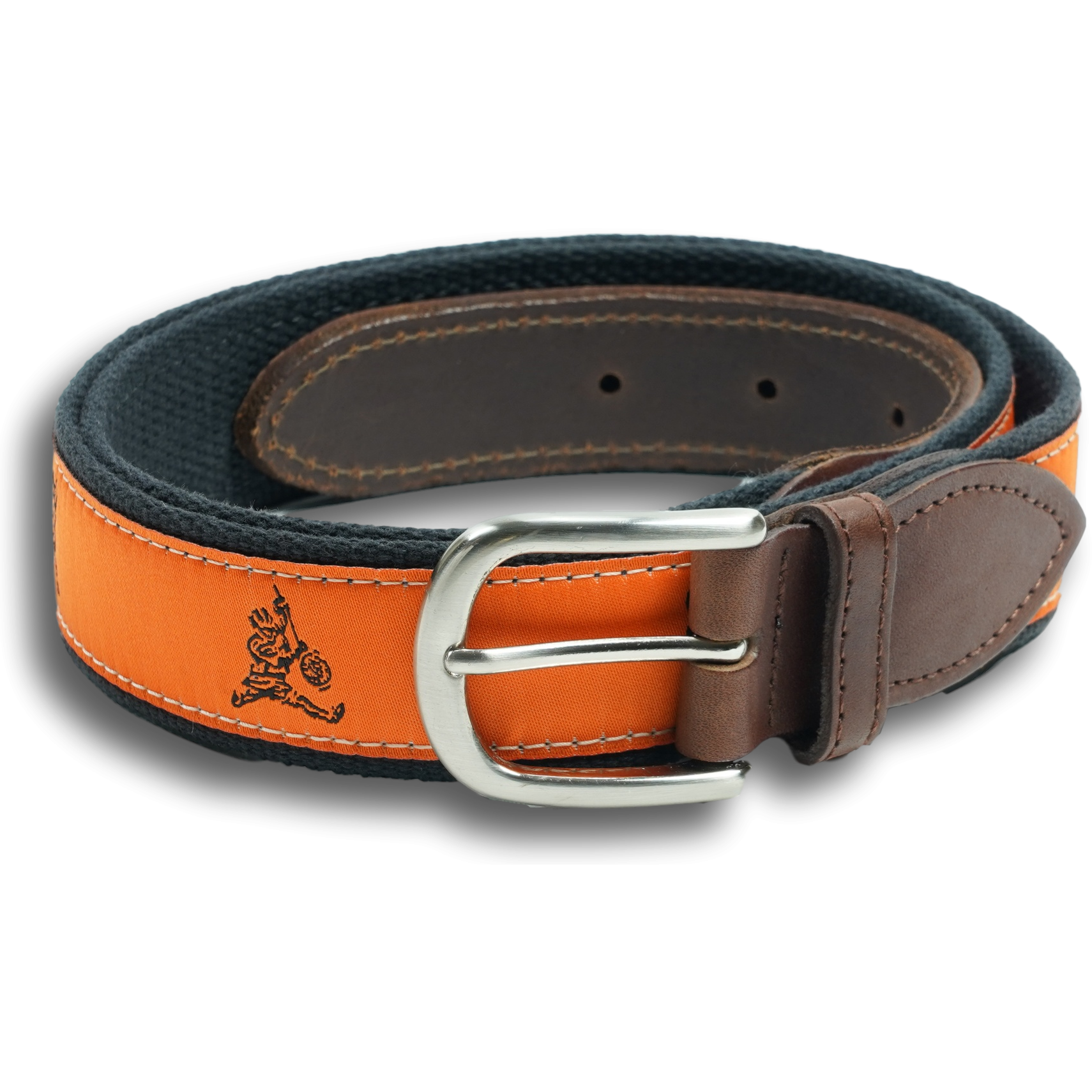 Lacrosse Leather Tab Belt