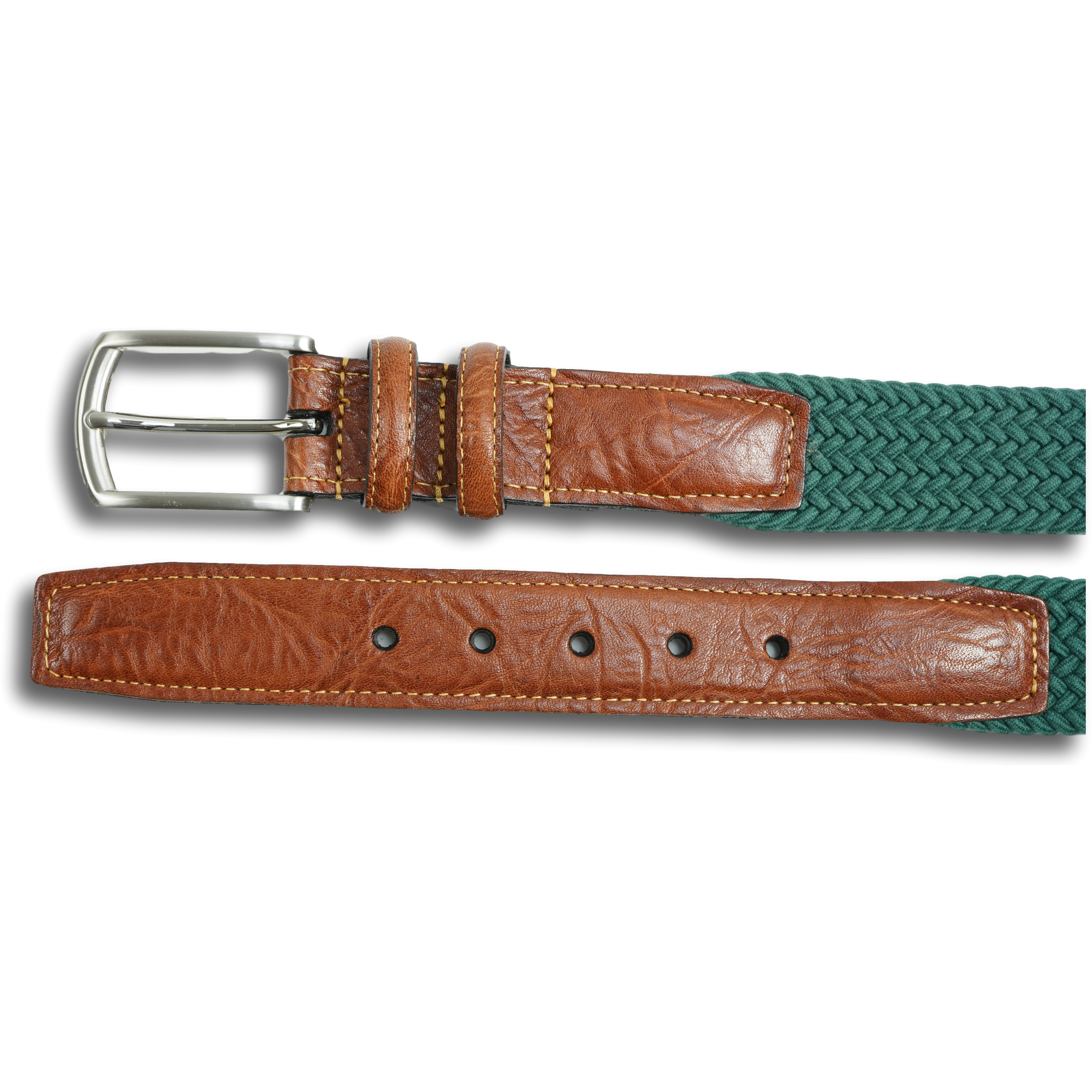 Braided Stretch Cotton Belt