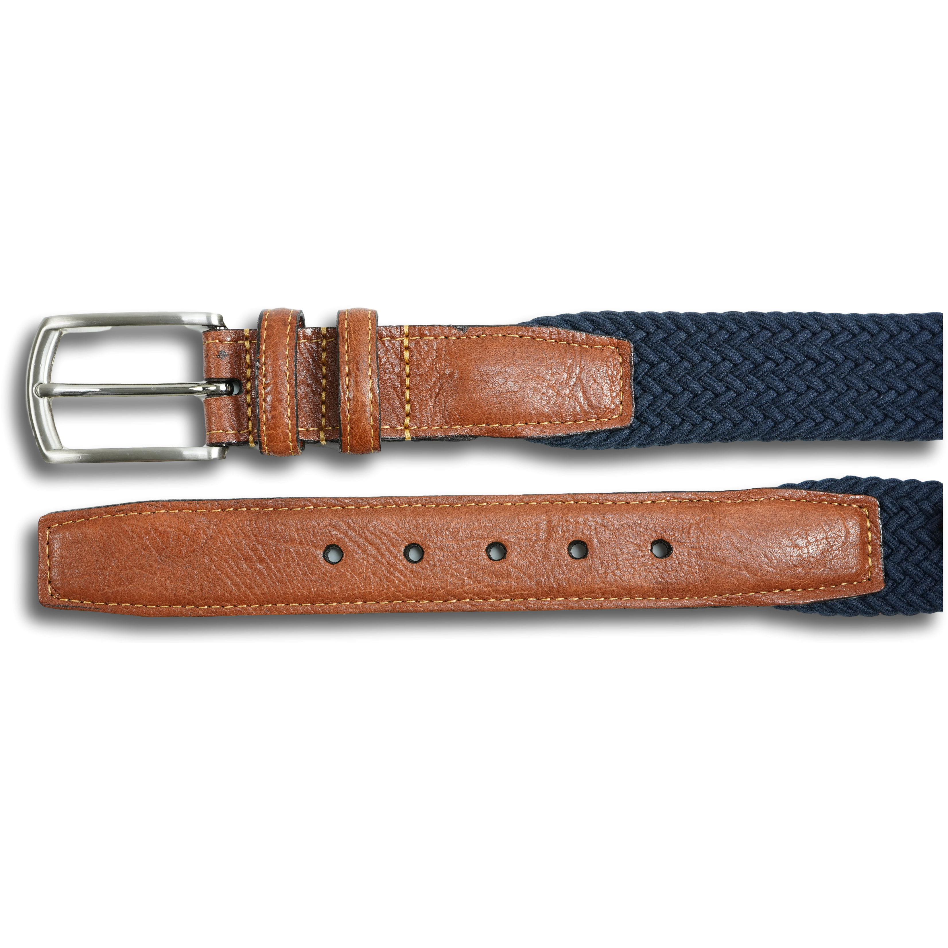 Braided Stretch Cotton Belt