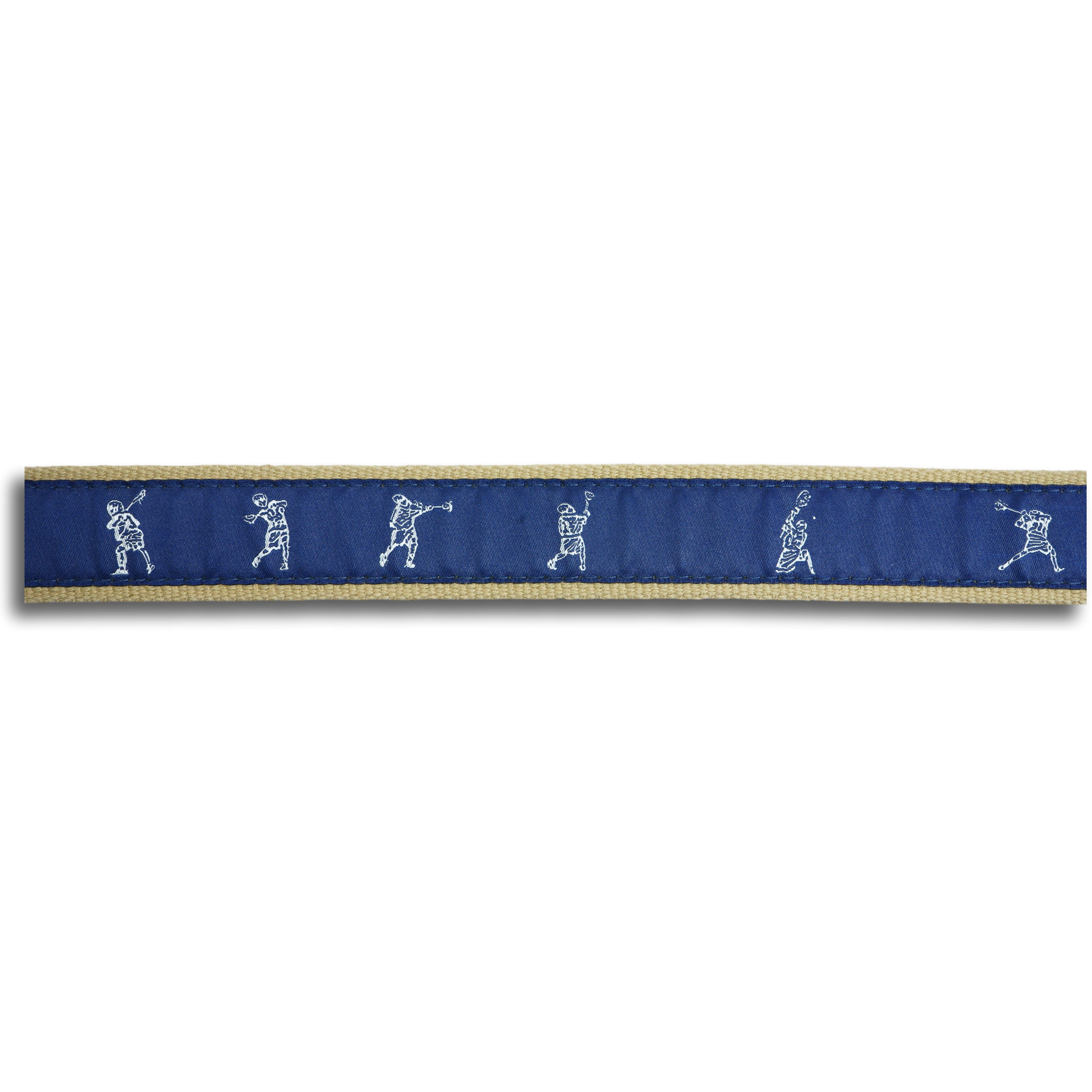 Lacrosse Leather Tab Belt