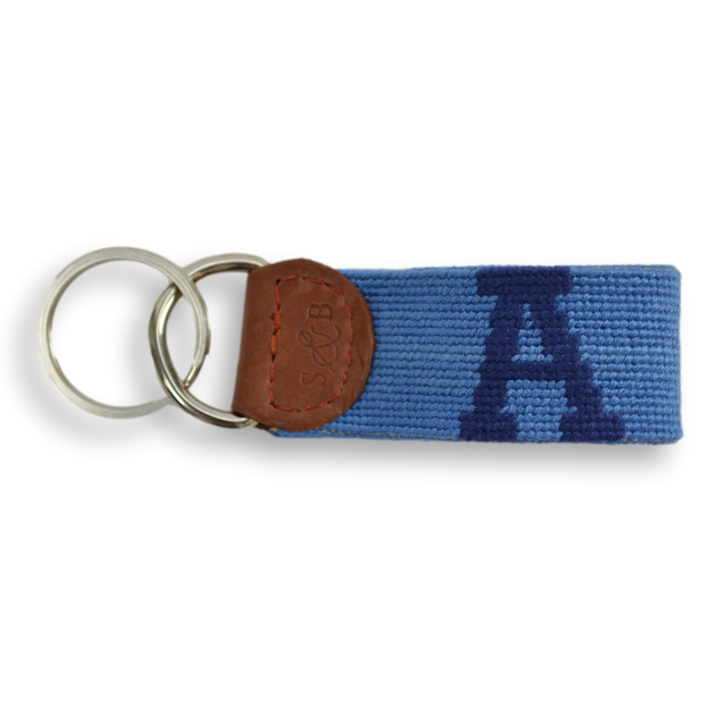 Phillips Andover Needlepoint Key Fob