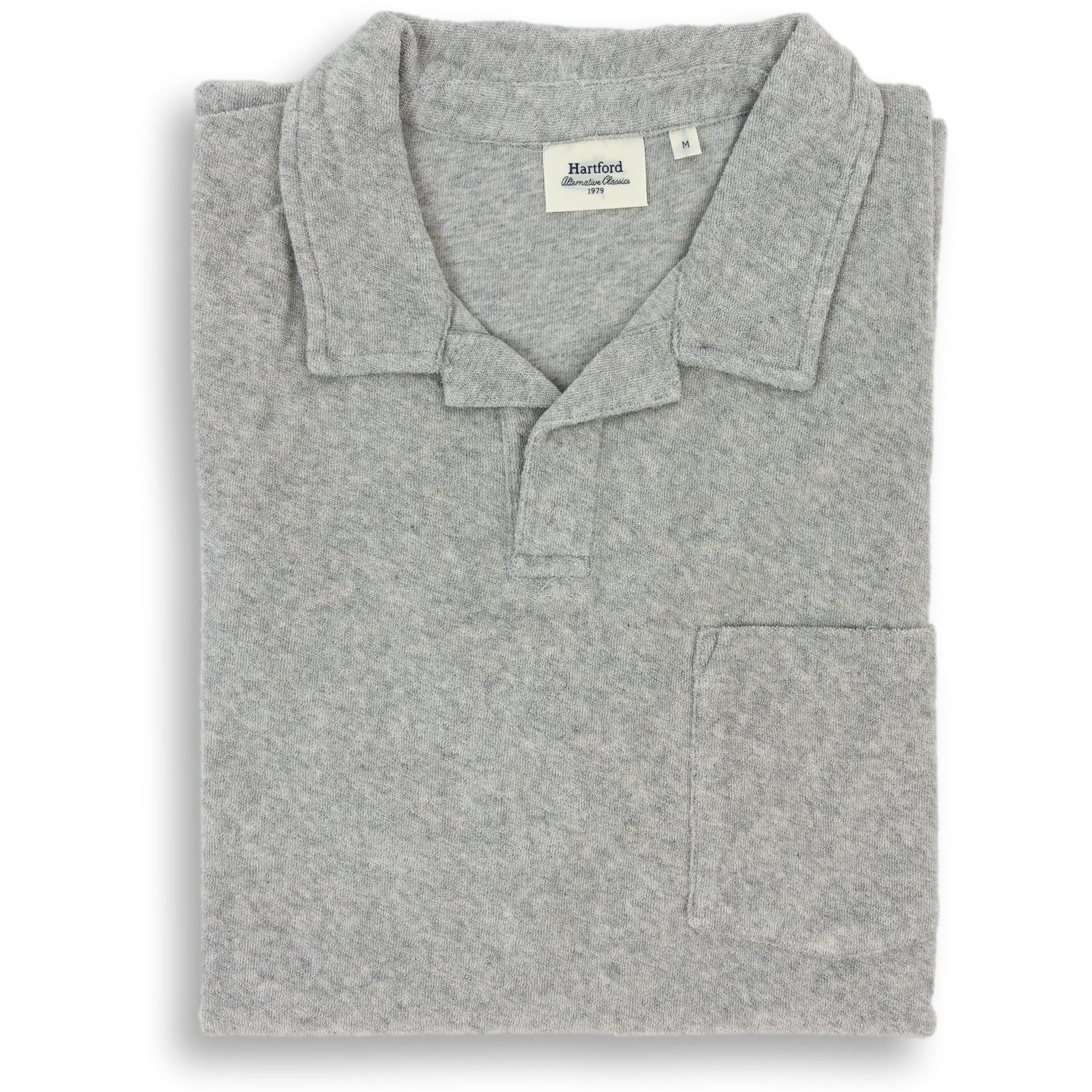 Cotton Terry Polo Shirt