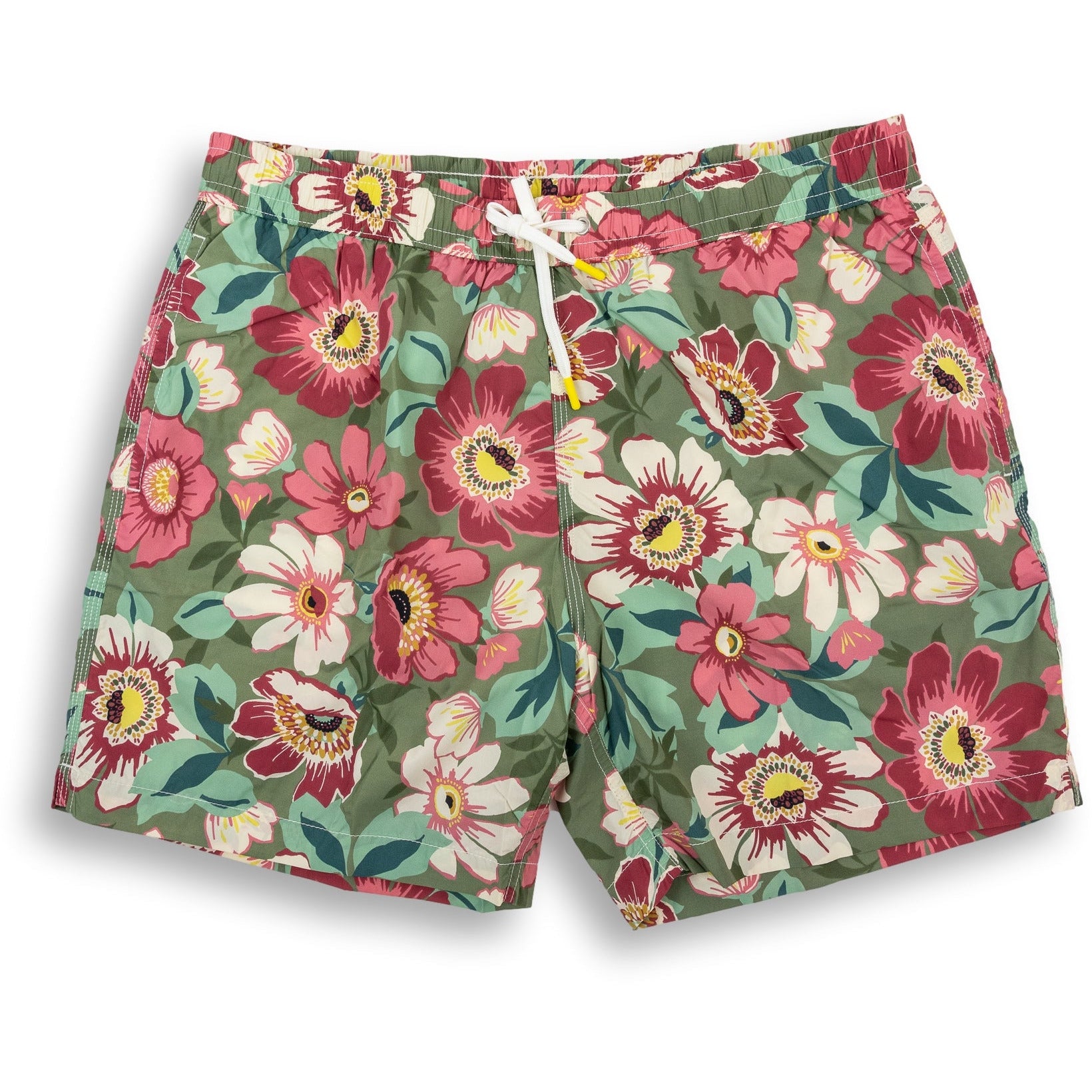 Flowers Print Swim Shorts