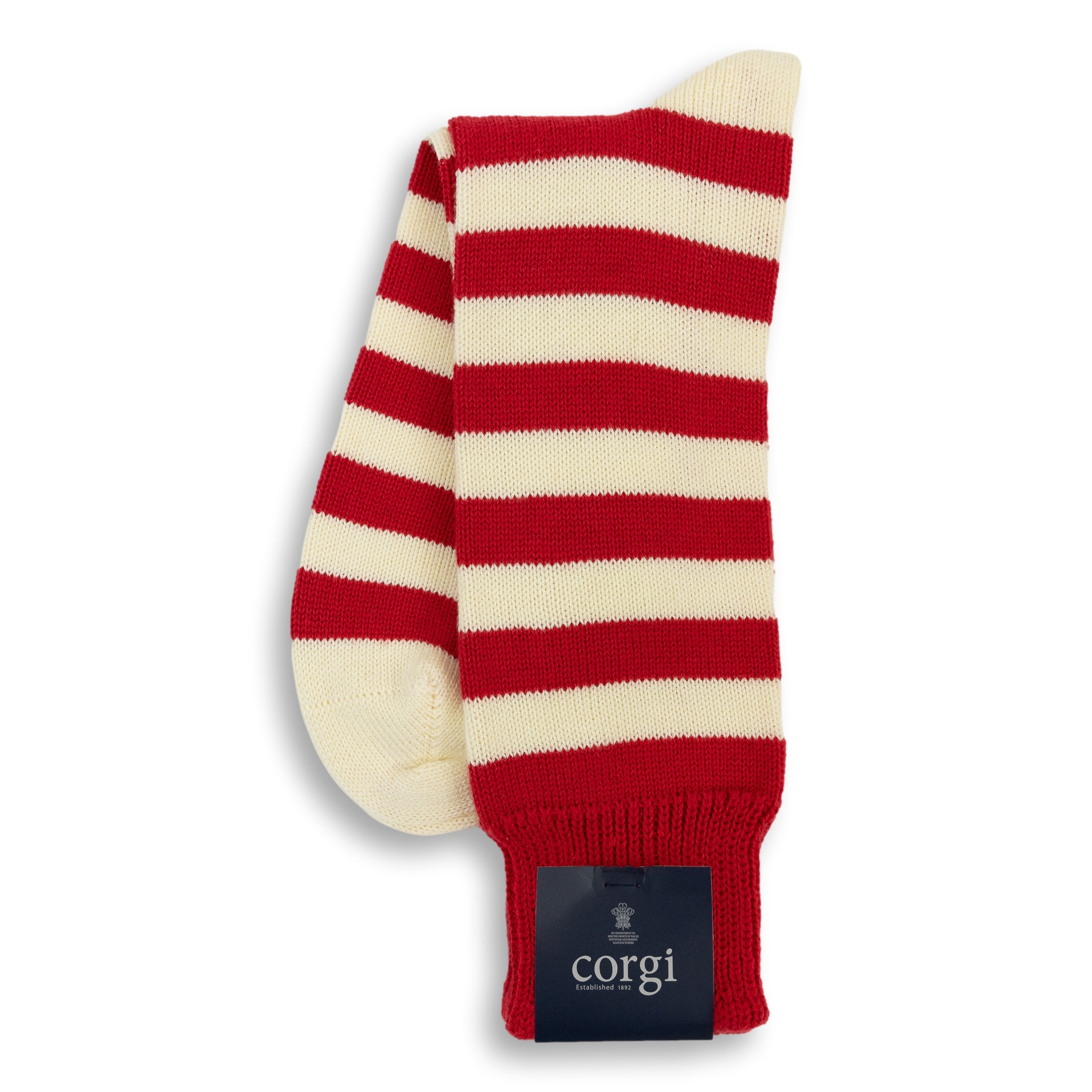 Striped Cotton Rugby Socks