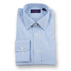 Blue Bengal Stripe Spread Collar Dress Shirt