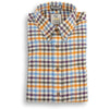 Colors of Fall Tattersall Viyella Cashmere Blend Sport Shirt