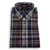 Navy and Plum Plaid Viyella Sport Shirt