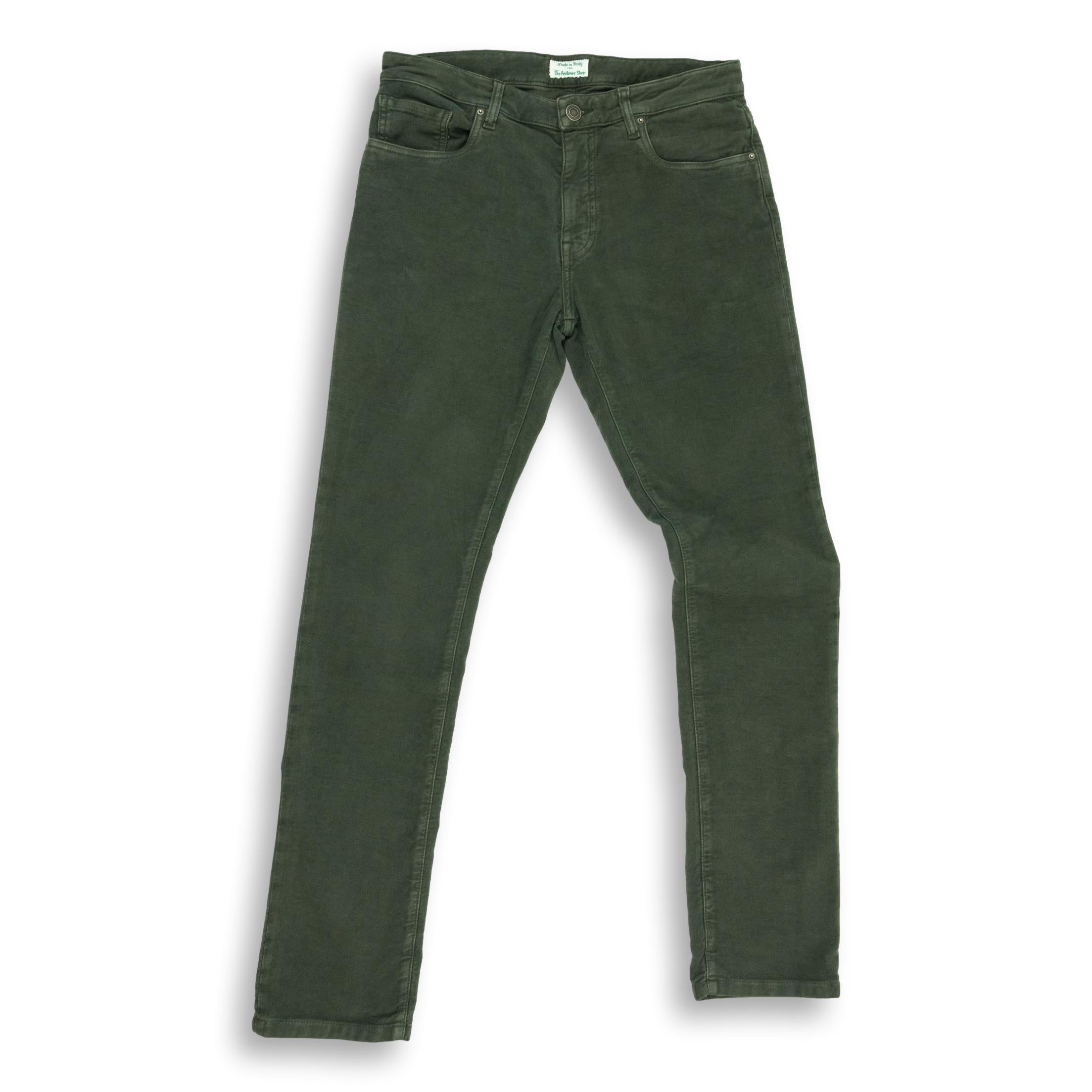 Chicago 5-Pocket Cotton Moleskin Trouser