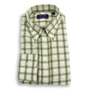 Fern Green Graph Check Button Down Sport Shirt