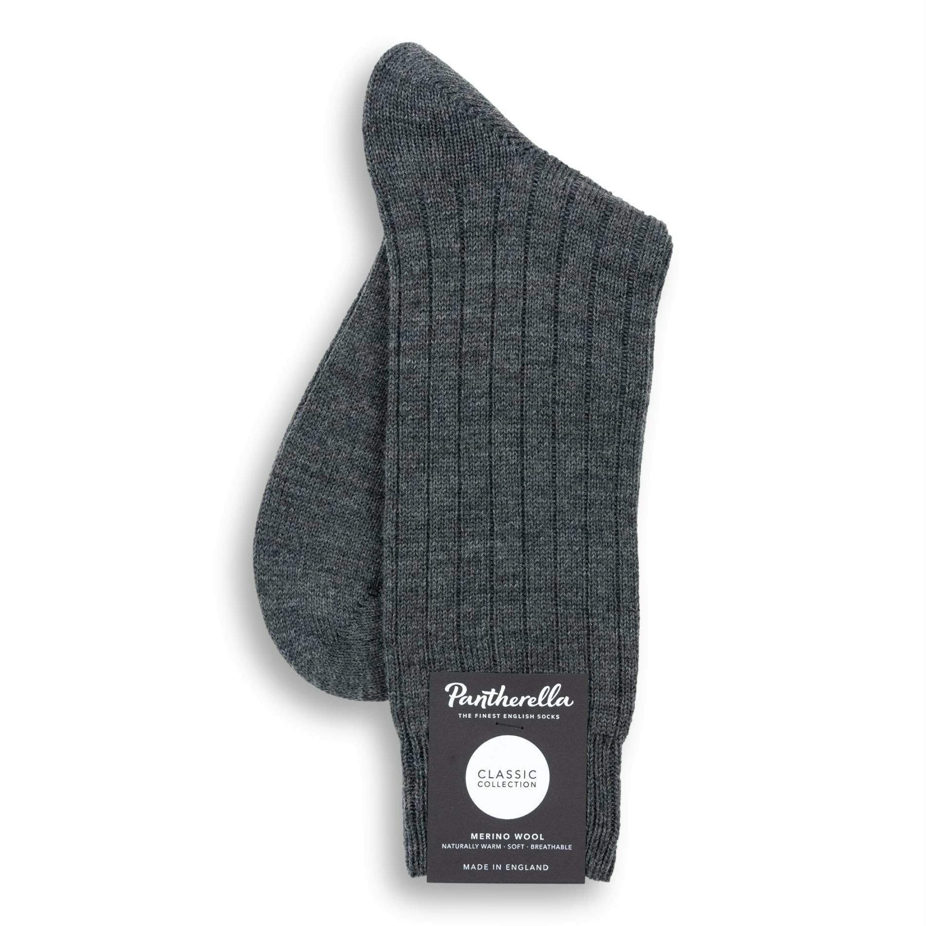 Packington 5x1 Rib Merino Wool Socks