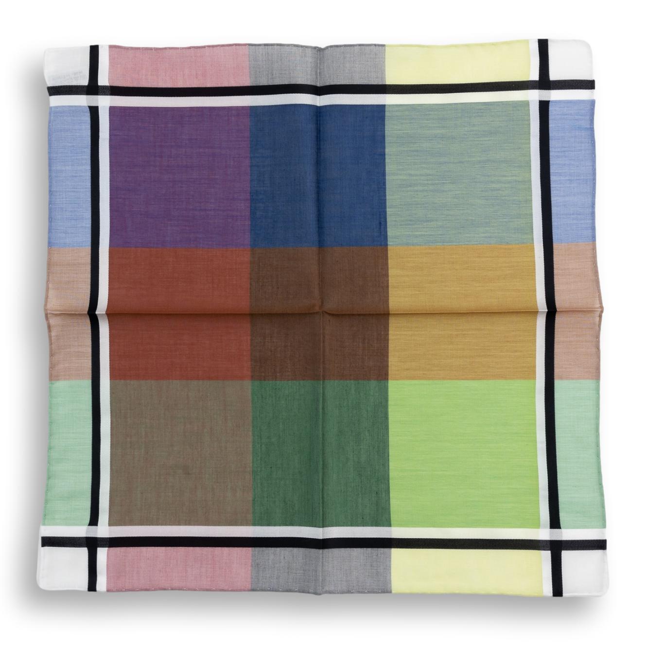 Pondicherry Cotton Pocket Square