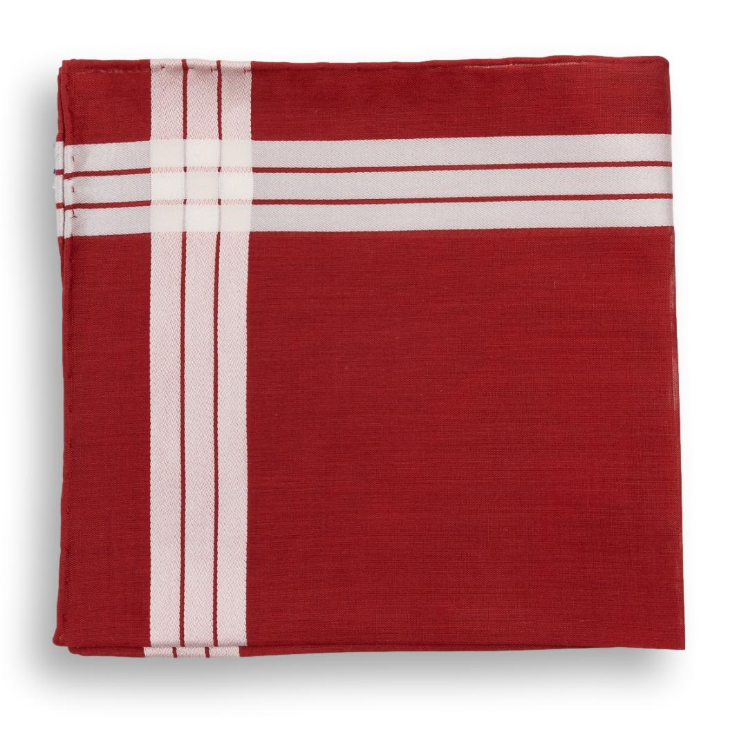 Adelie Cotton Pocket Square