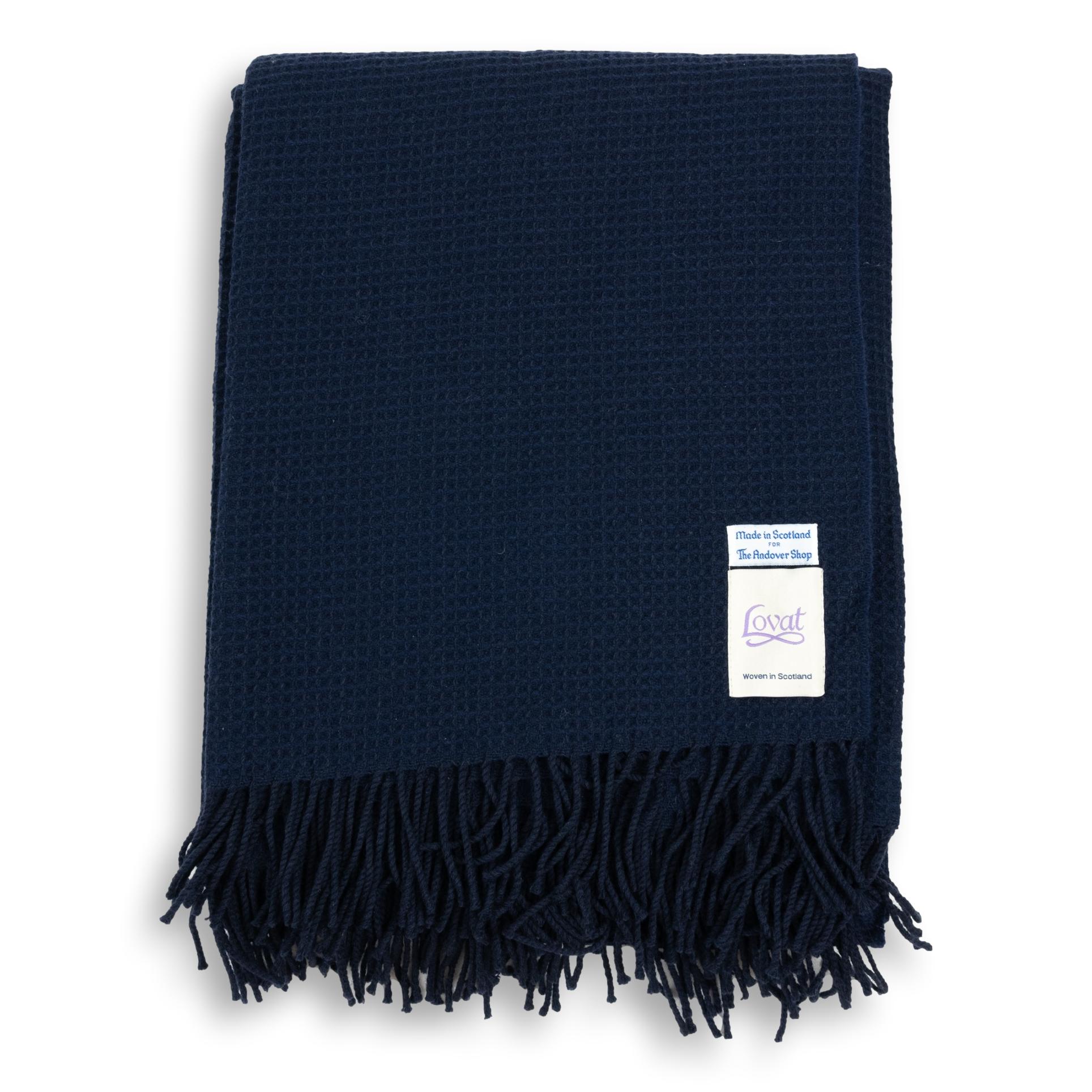 100% Wool Honeycomb Blanket