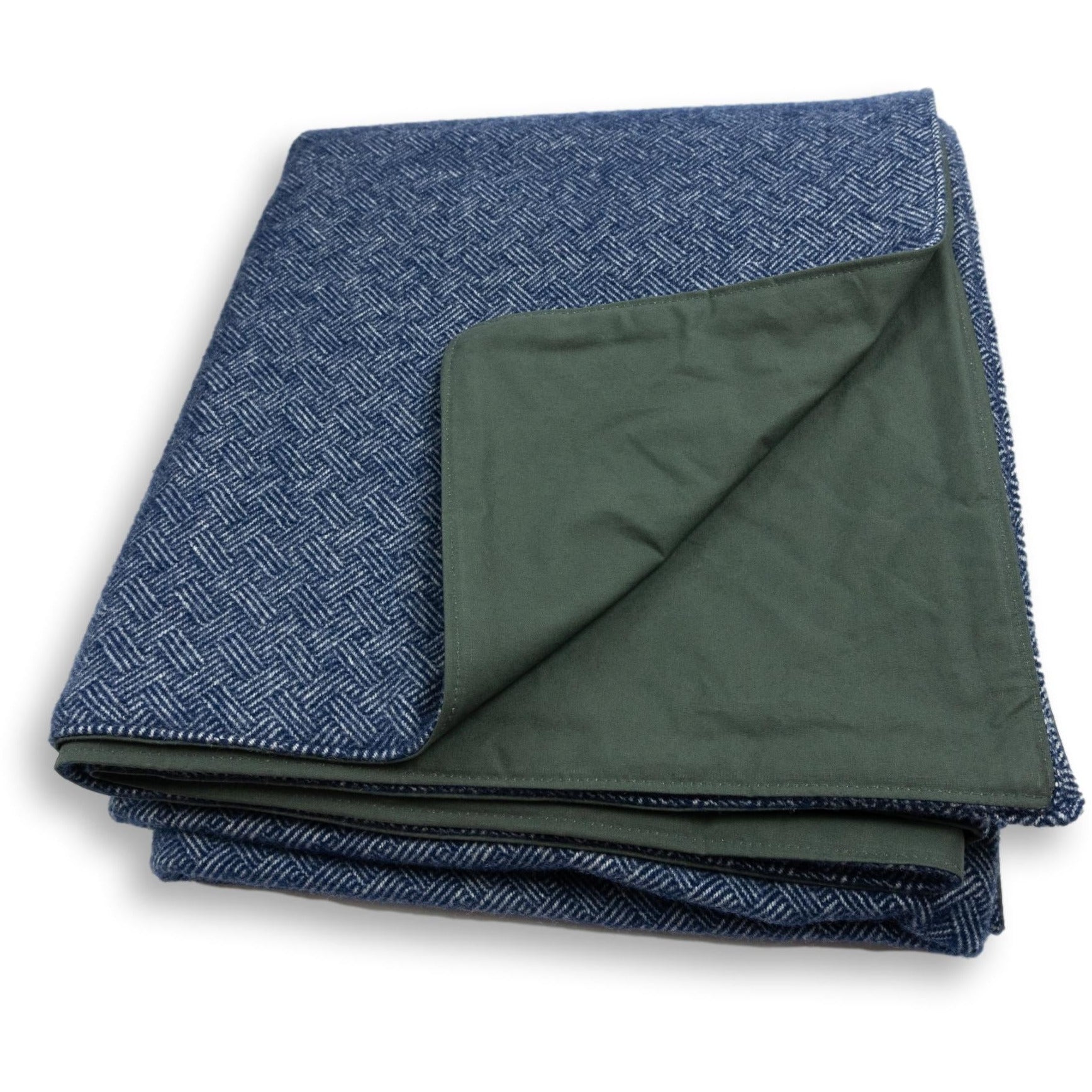 Lambswool Waxed Back Picnic Blanket