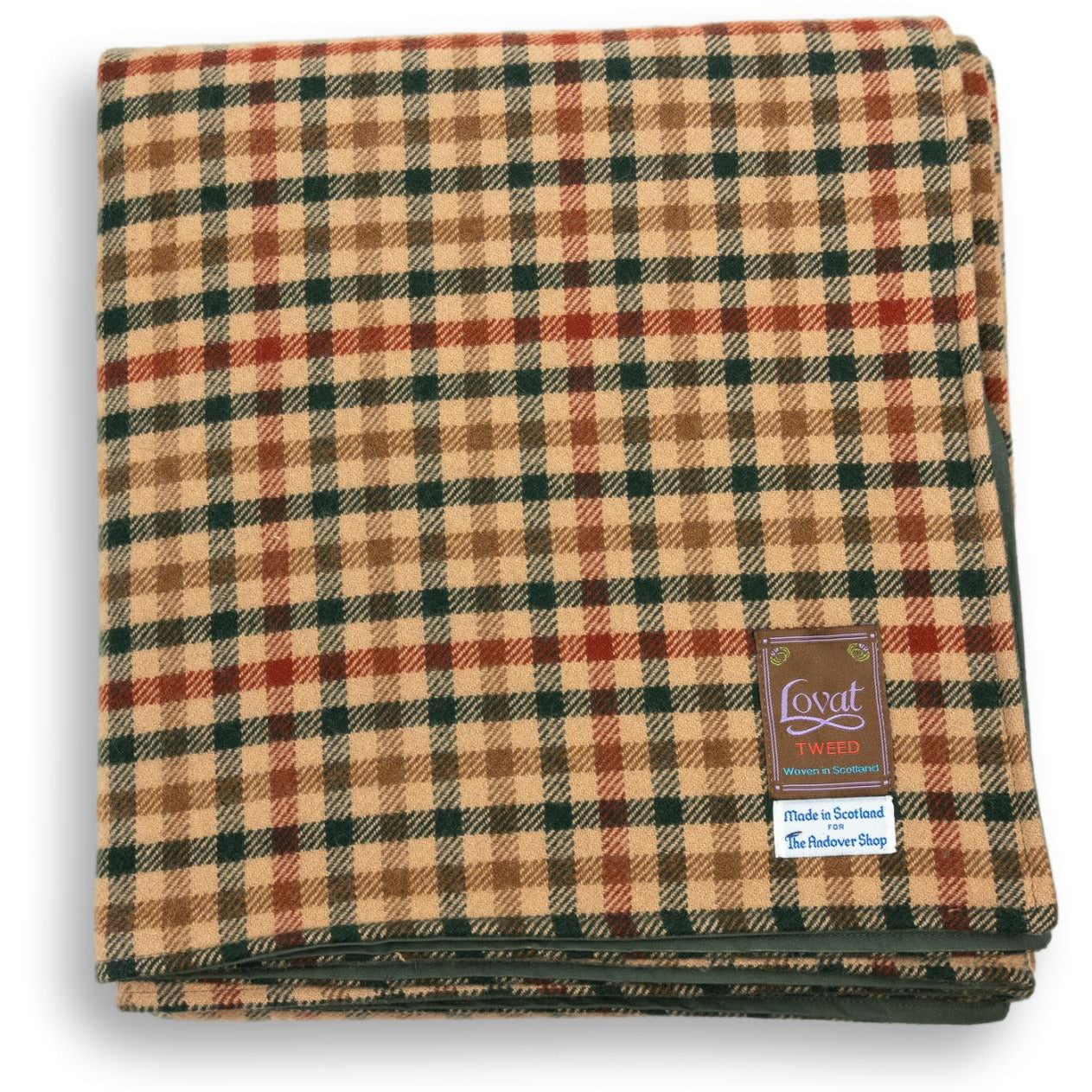 Lambswool Waxed Back Picnic Blanket