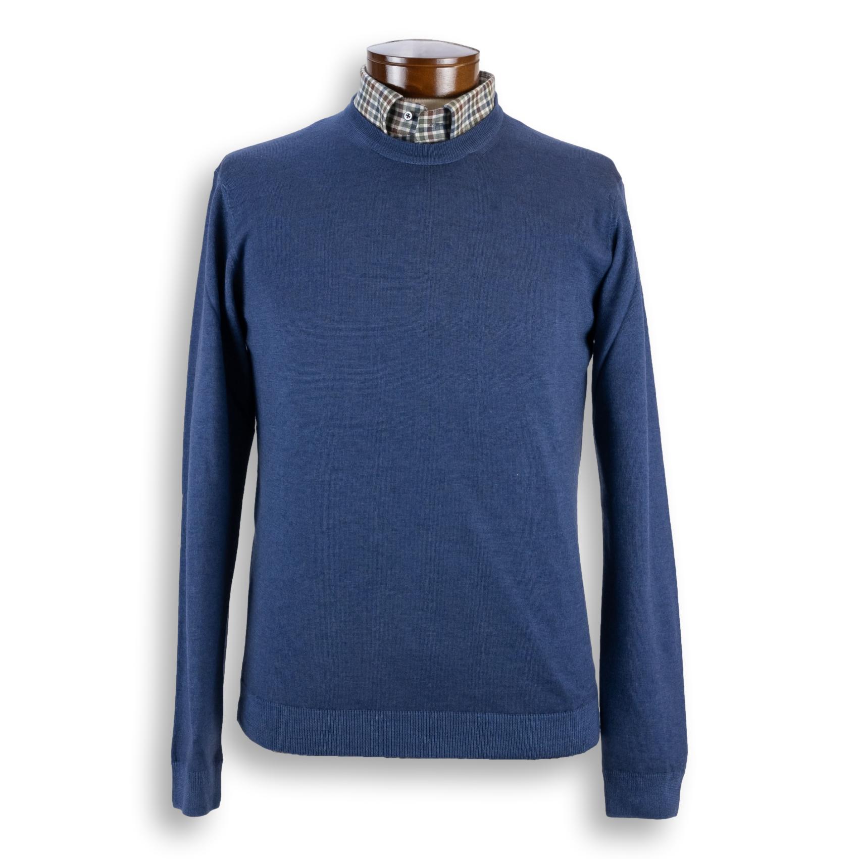 Merino Wool Crew Neck Sweater