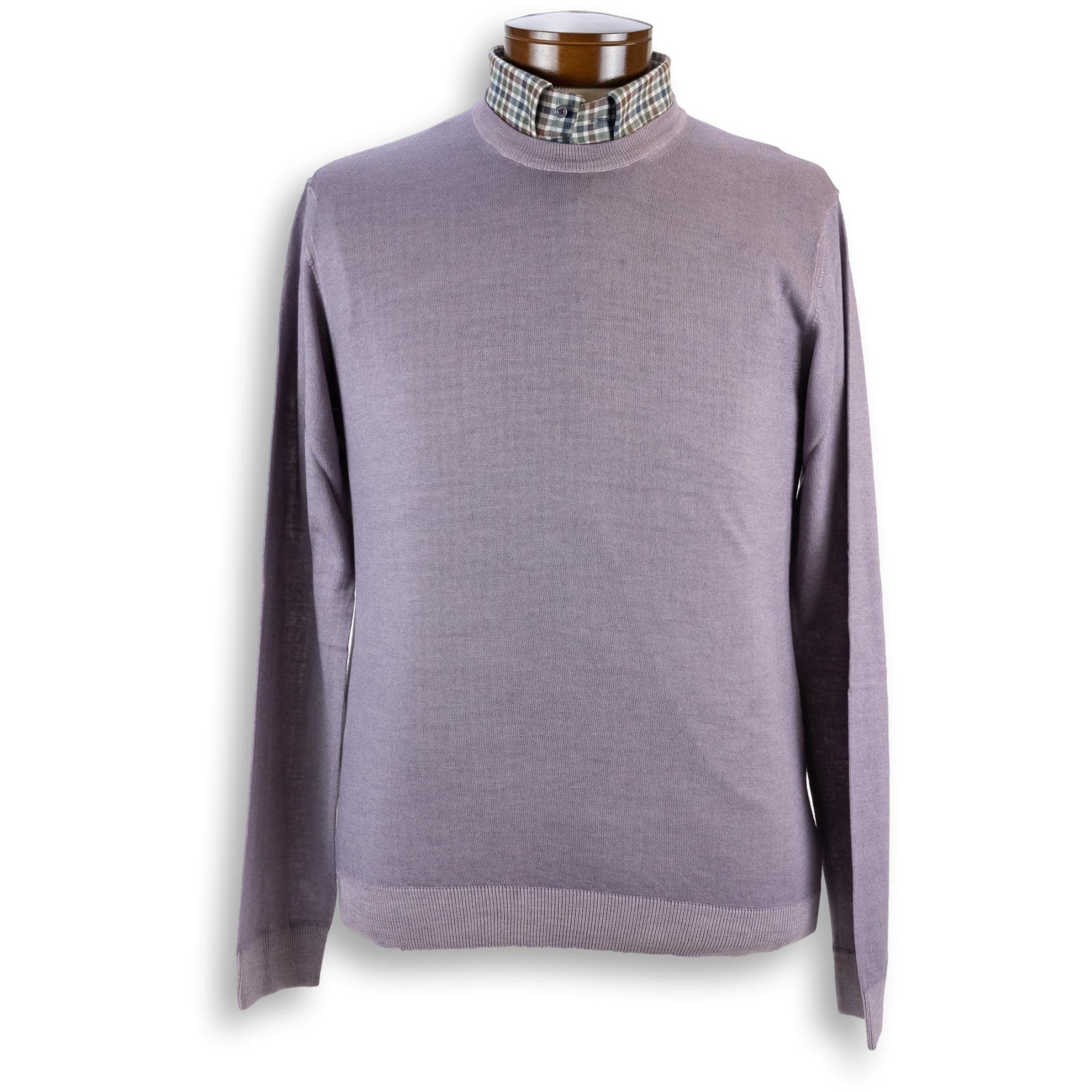 Merino Wool Crew Neck Sweater