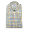 Yellow, Green, and Blue Tattersall Sport Shirt