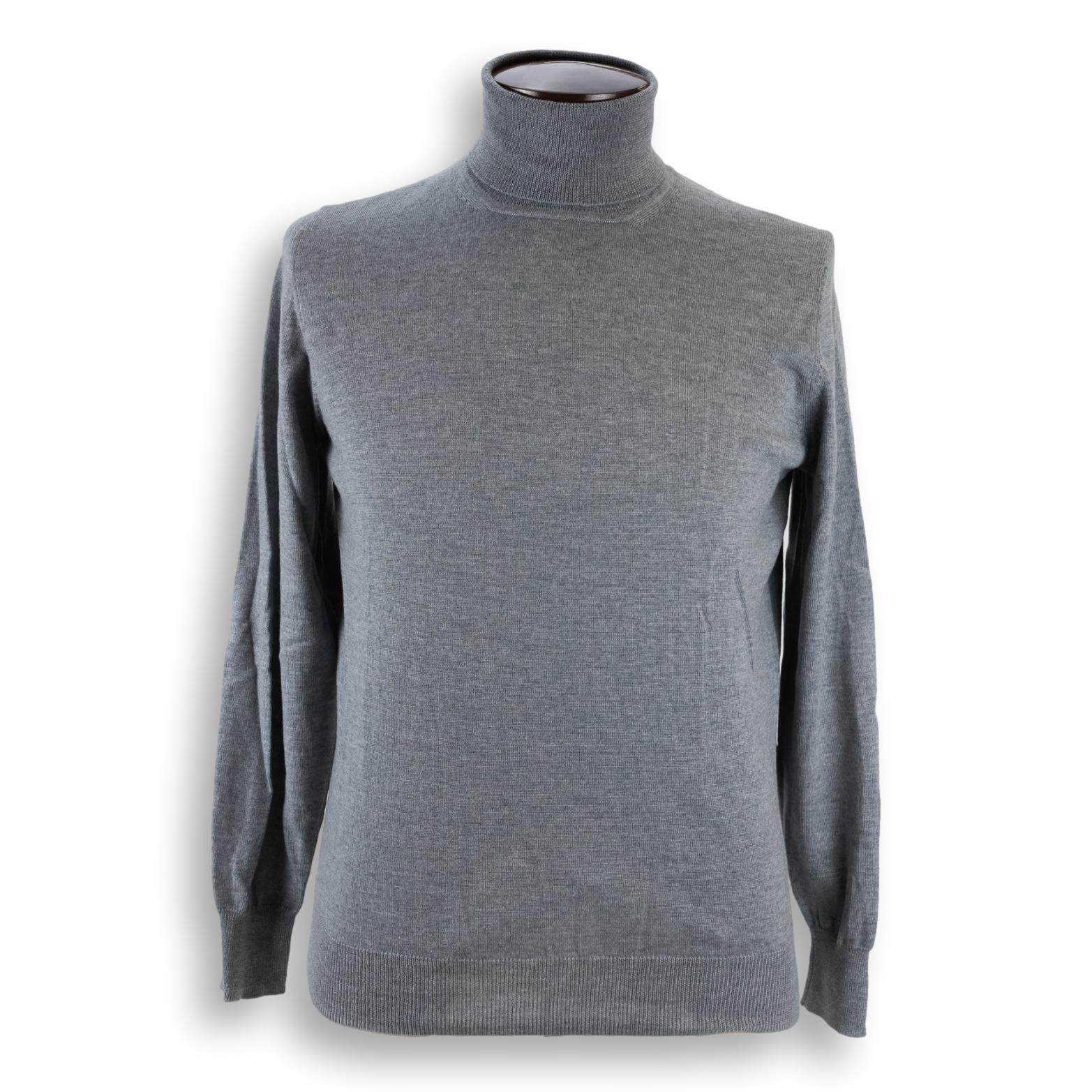 Roll Neck Merino Wool Sweater