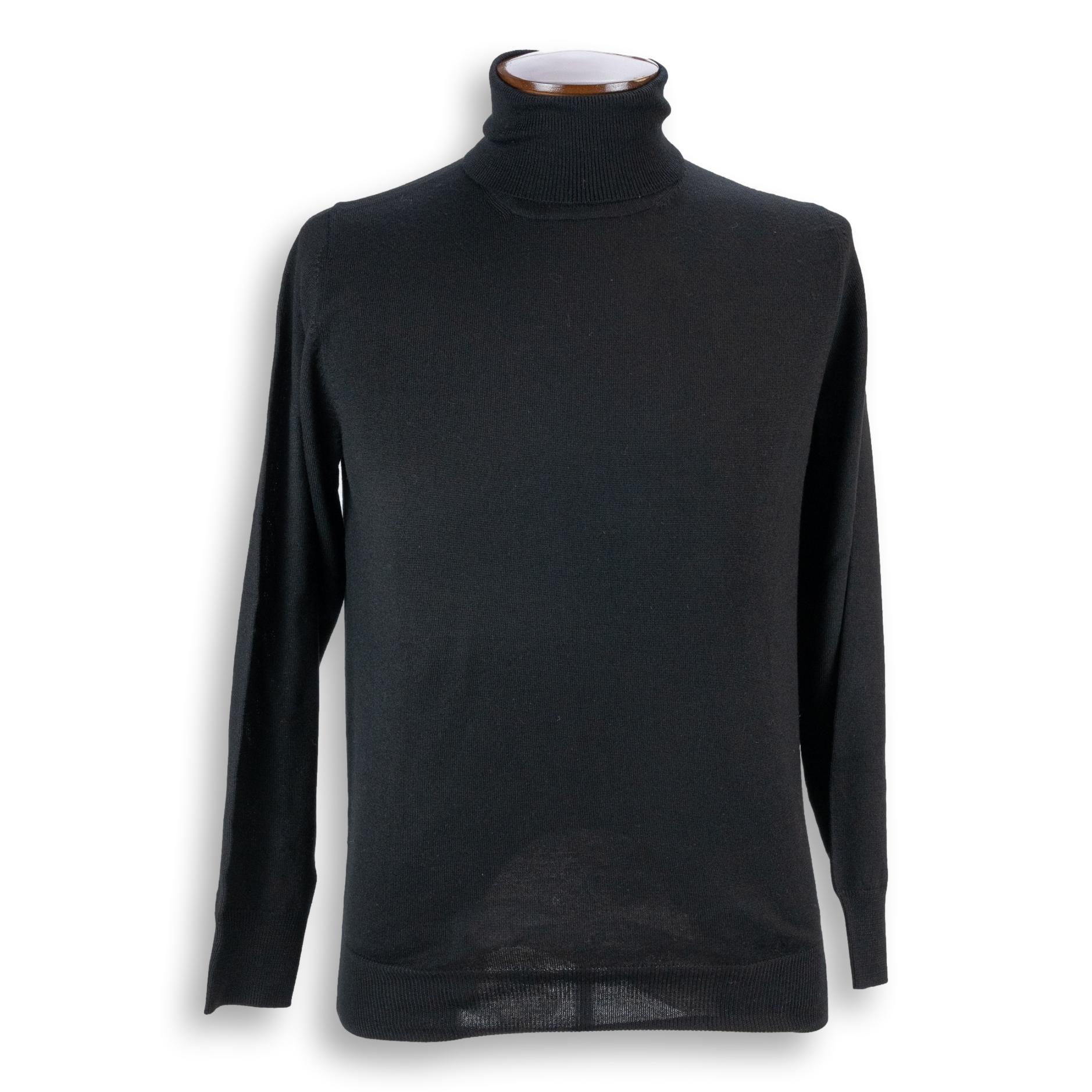 Roll Neck Merino Wool Sweater