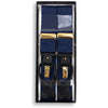 Navy Adjustable Ribbon Suspenders