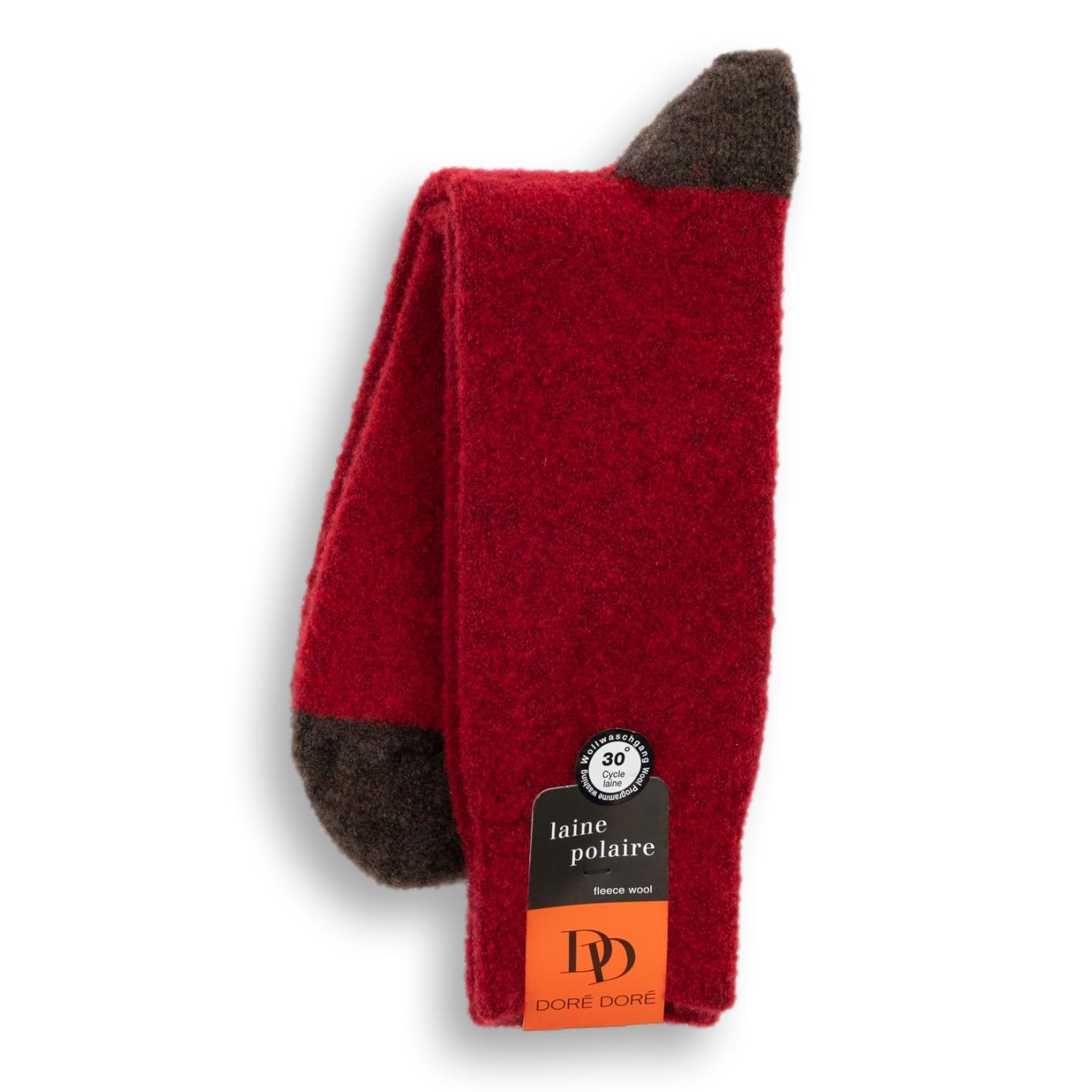 Bouclé Fleece Wool Socks