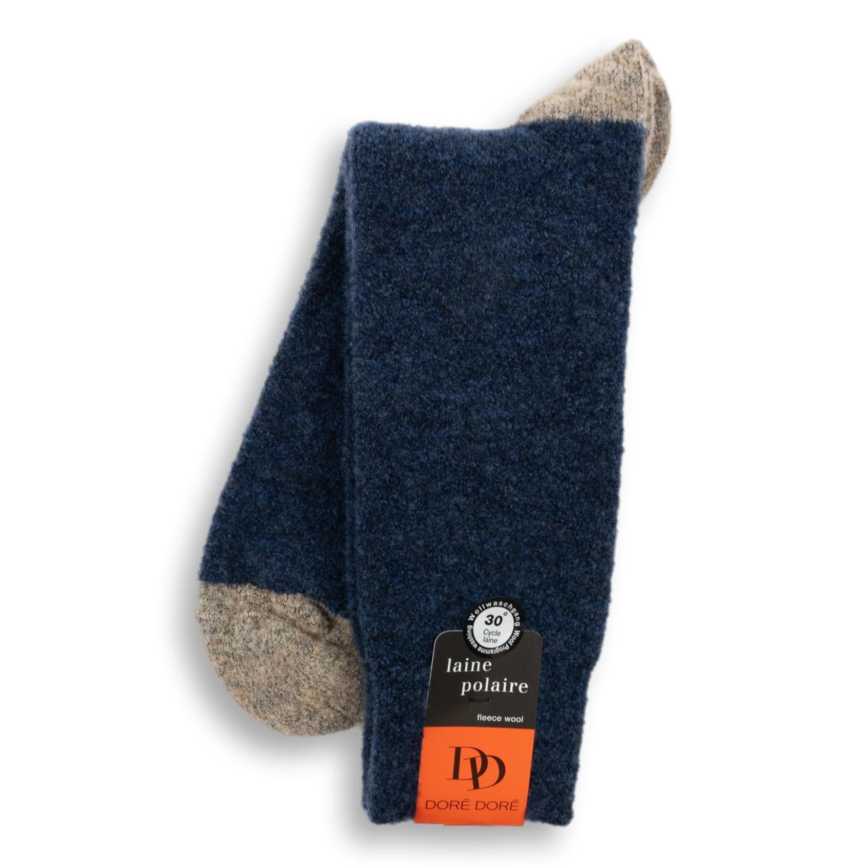 Bouclé Fleece Wool Socks