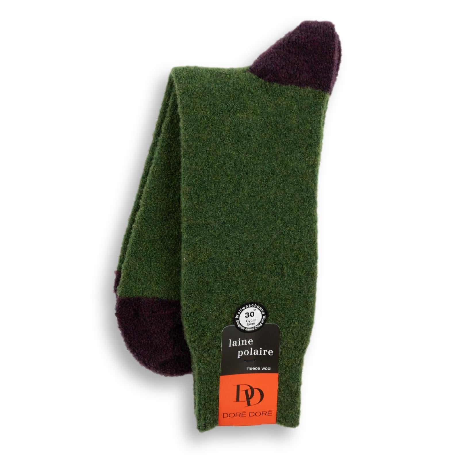 Bouclé Fleece Wool Socks