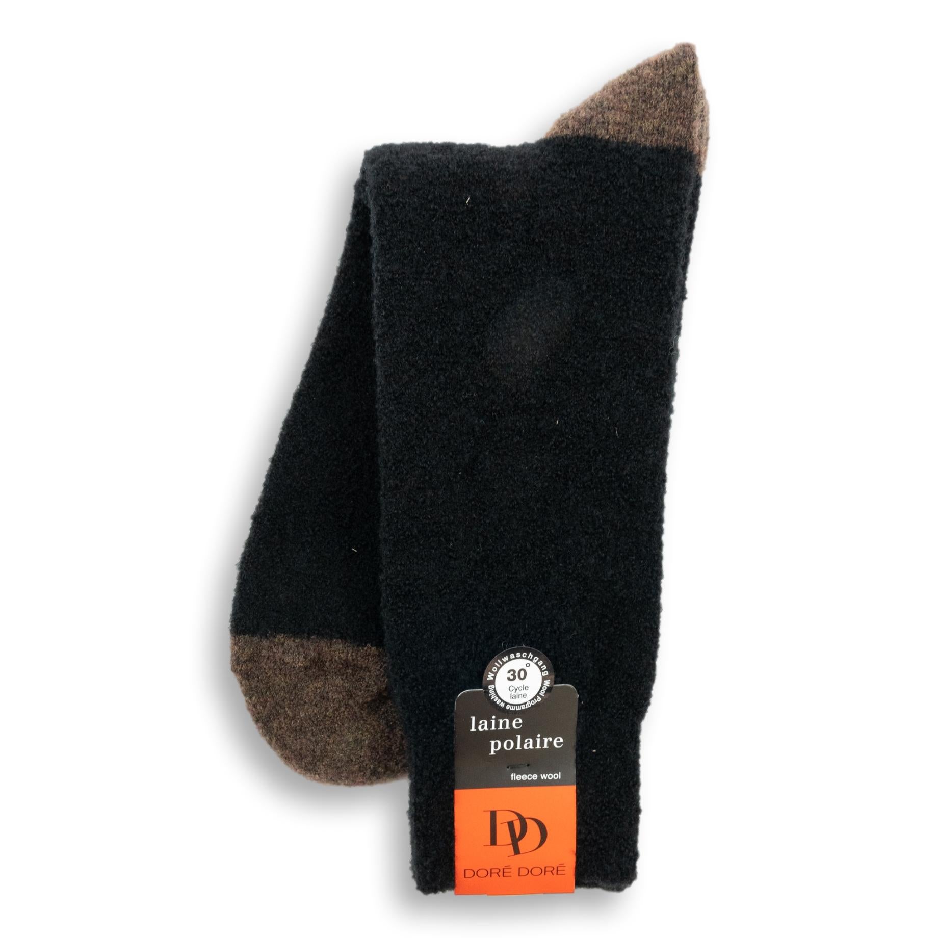 Bouclé Fleece Wool Socks