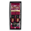 Wine Adjustable Ribbon Suspenders