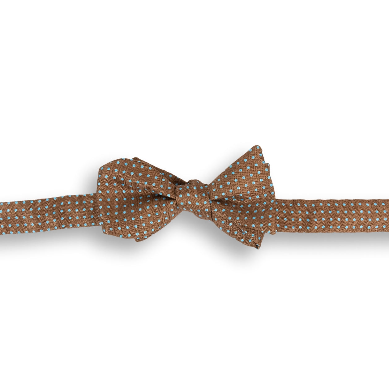 Polka Dot Silk Butterfly Bow Tie