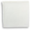 Jour Venise White Linen Pocket Square