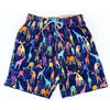 Giraffes Print Swim Trunk