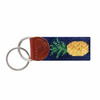 Pineapple Needlepoint Key Fob