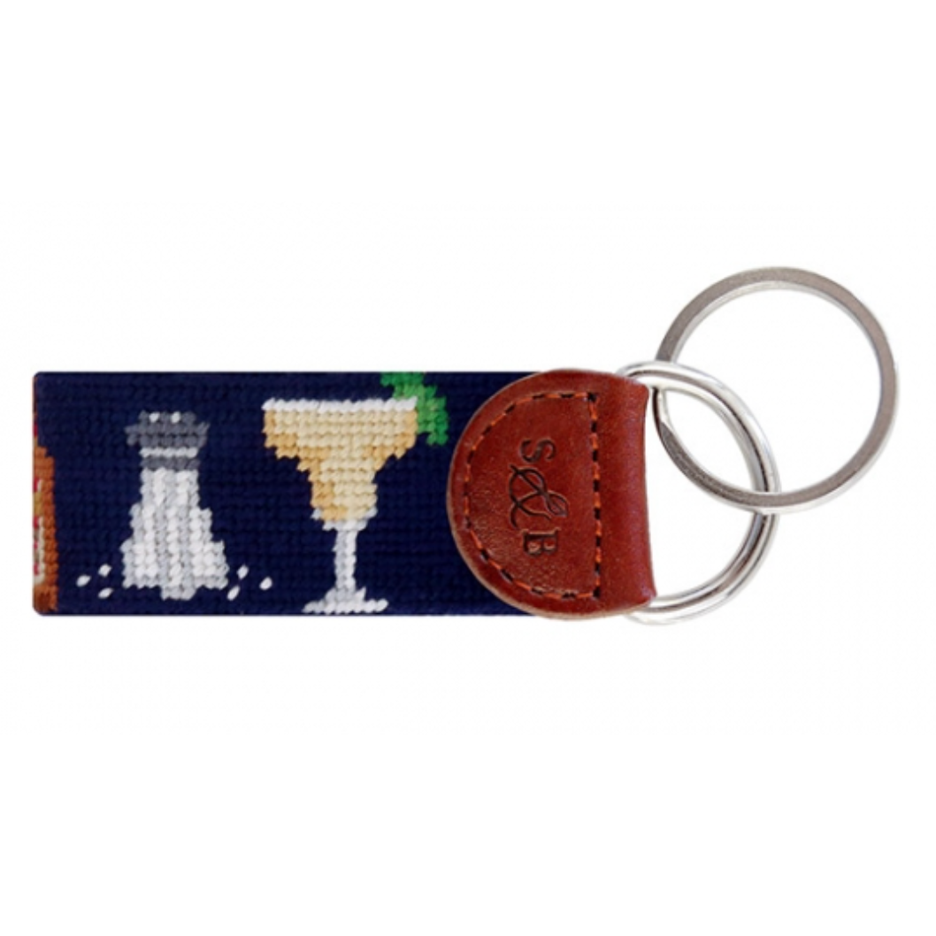 Make a Margarita Needlepoint Key Fob