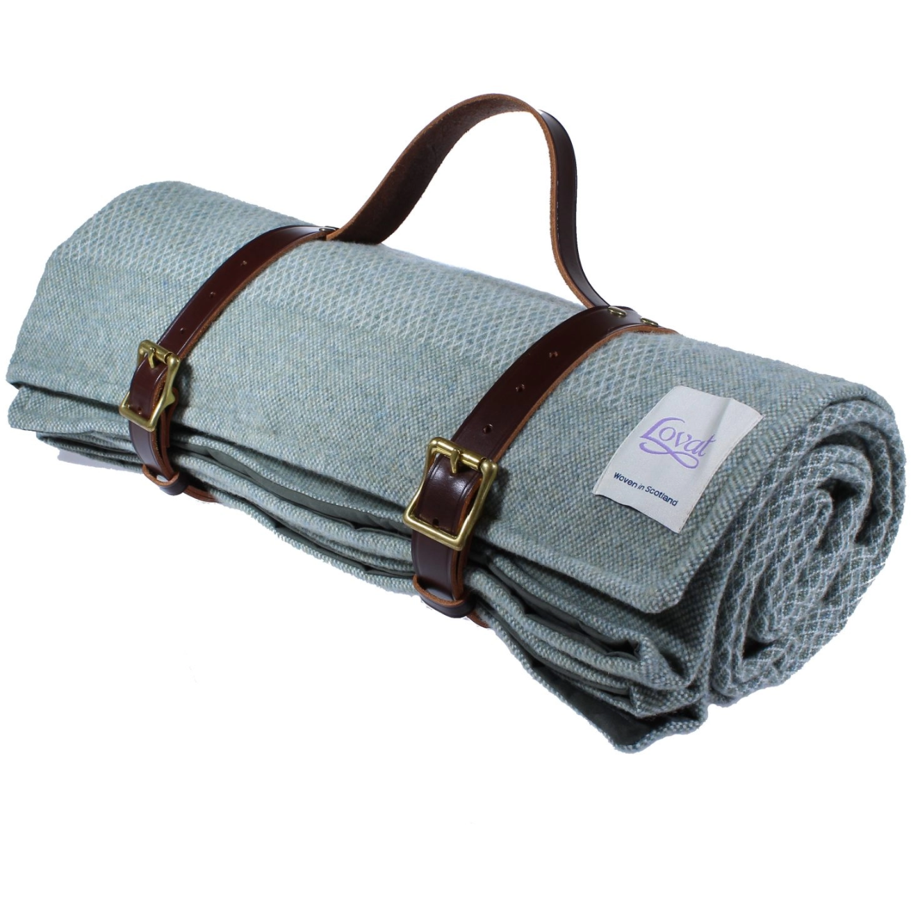 Lambswool Waxed Back Picnic Blanket