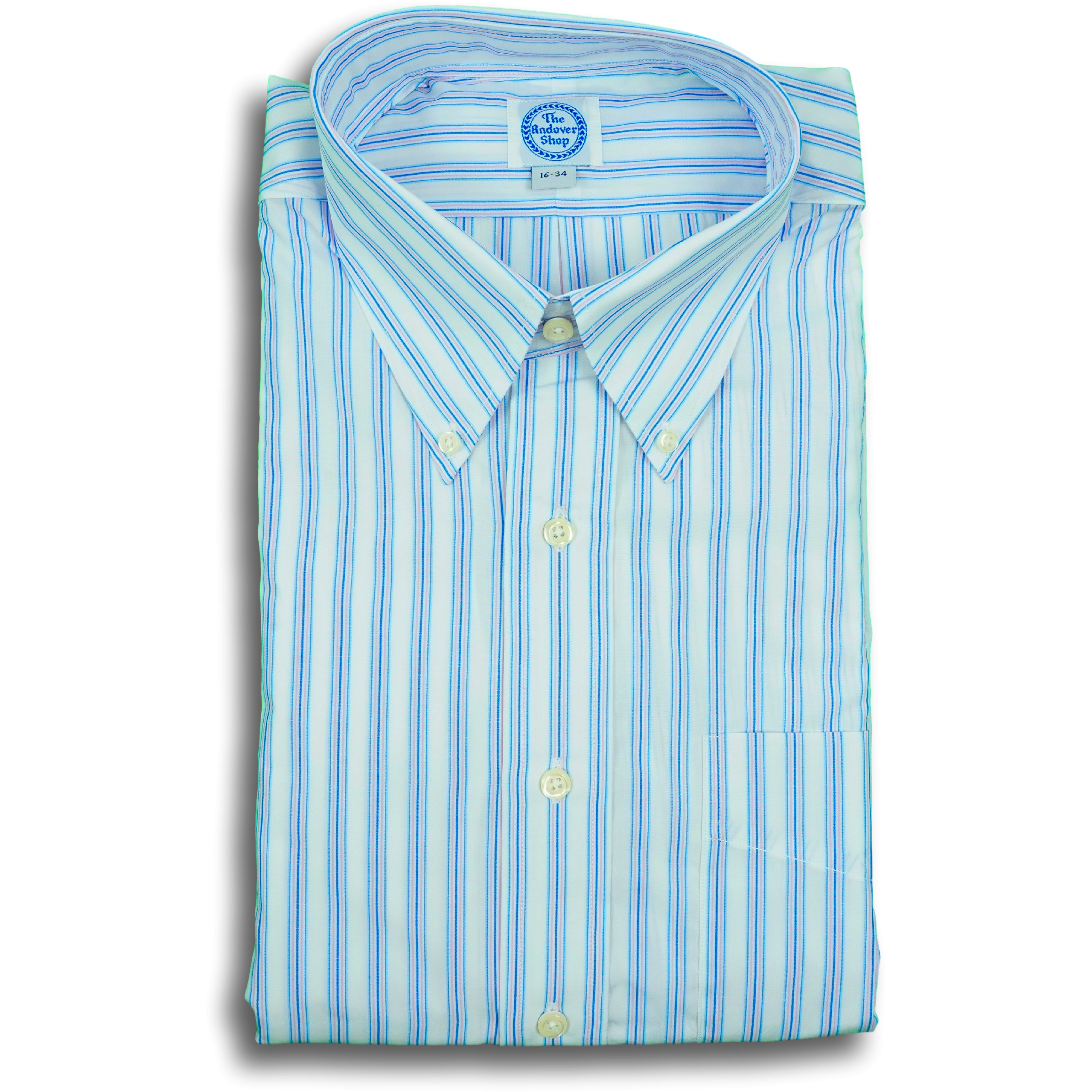 Cluster Stripe Button Down Dress Shirt