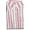 Red Bengal Stripe Button Down Shirt