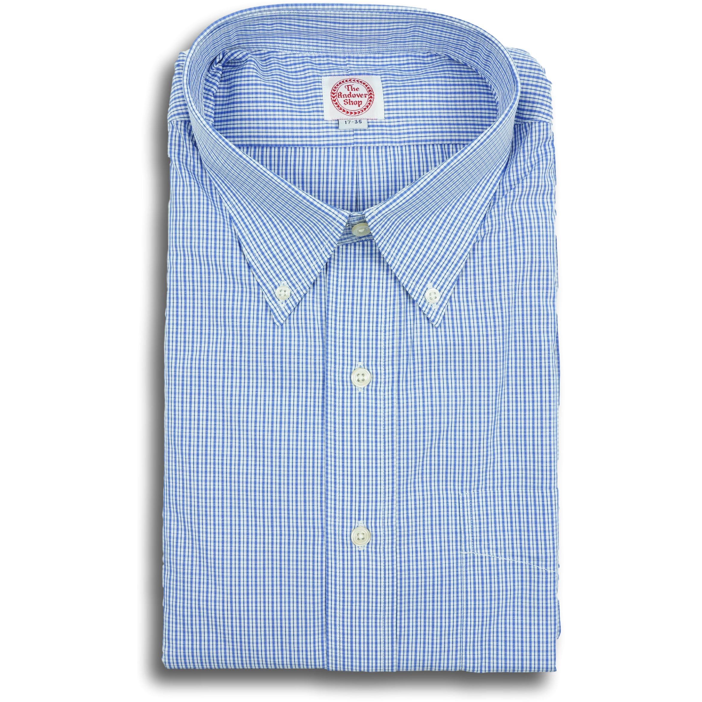 Gingham Check Button Down Shirt